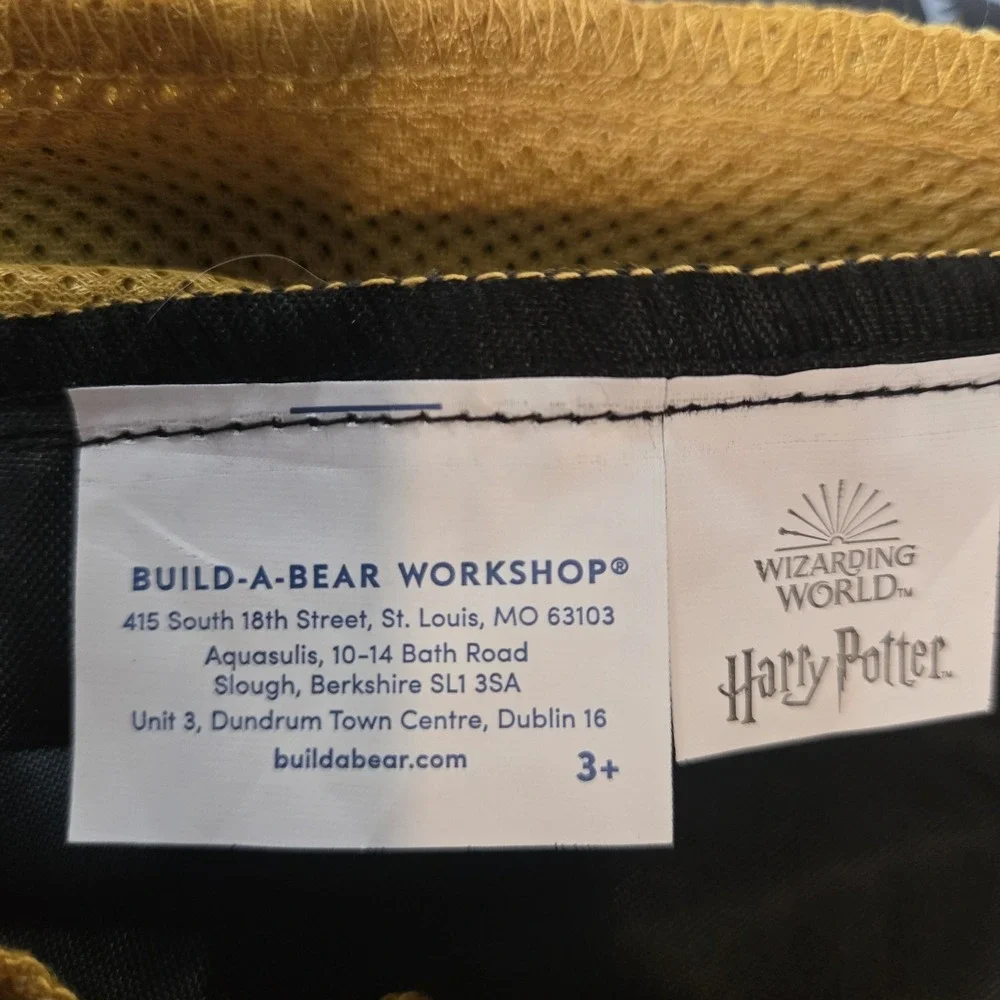 Wizarding World of Harry Potter Build a Bear Workshop‎ Bear Carrier Drawstring